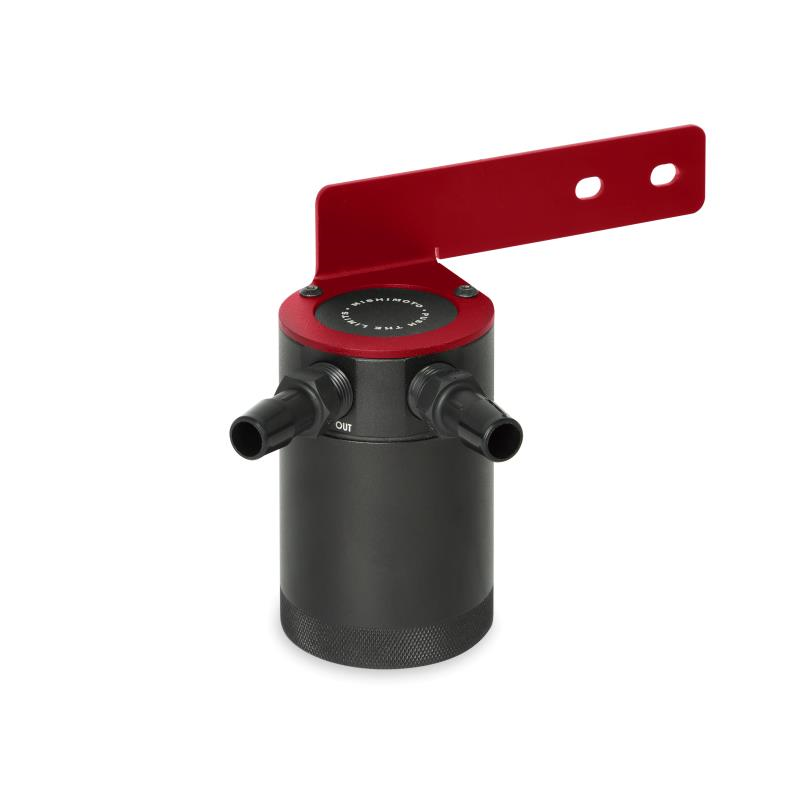 Lata de captura roja de ajuste directo Mishimoto | 2017+ Honda Civic Tipo R (MMBCC-CTR-17PBERD2)